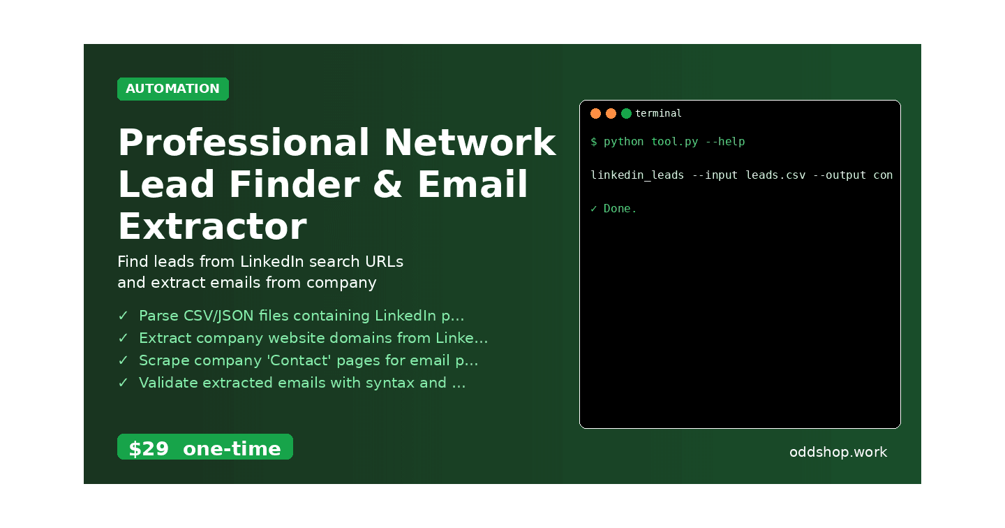 How to Automate Lead Generation with Python Email Extraction